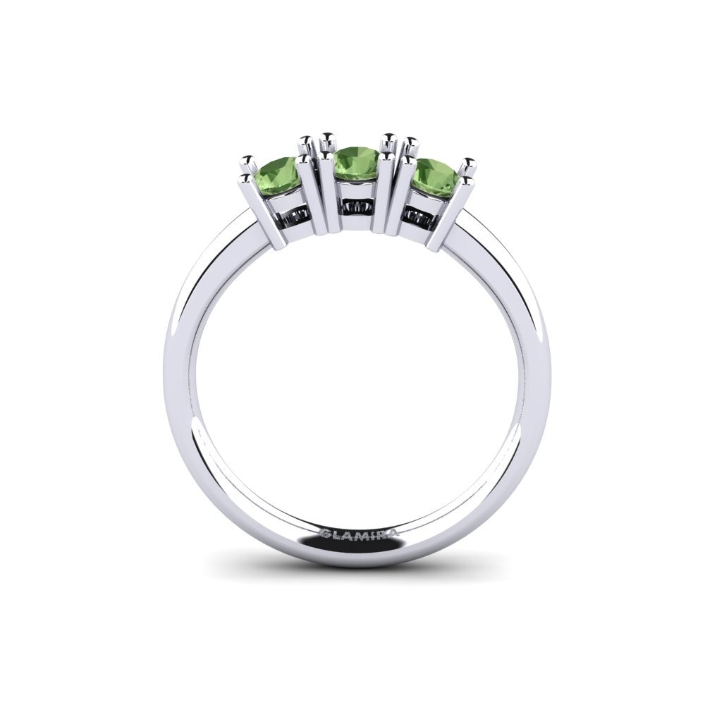 Green Sapphire Engagement Ring Odelia