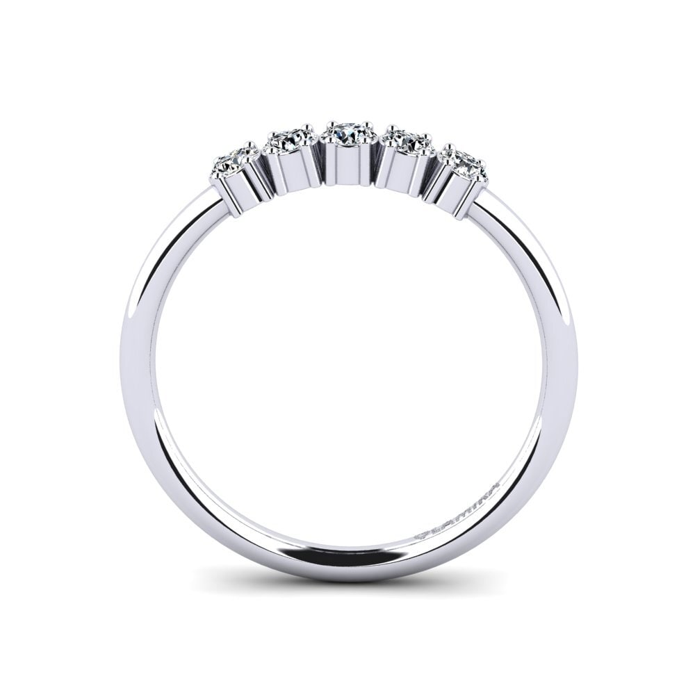 950 Platin Verlobungsring Palver