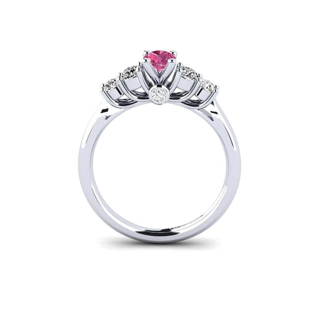 Rosa Turmalin Verlobungsring Sadie 0.25 crt