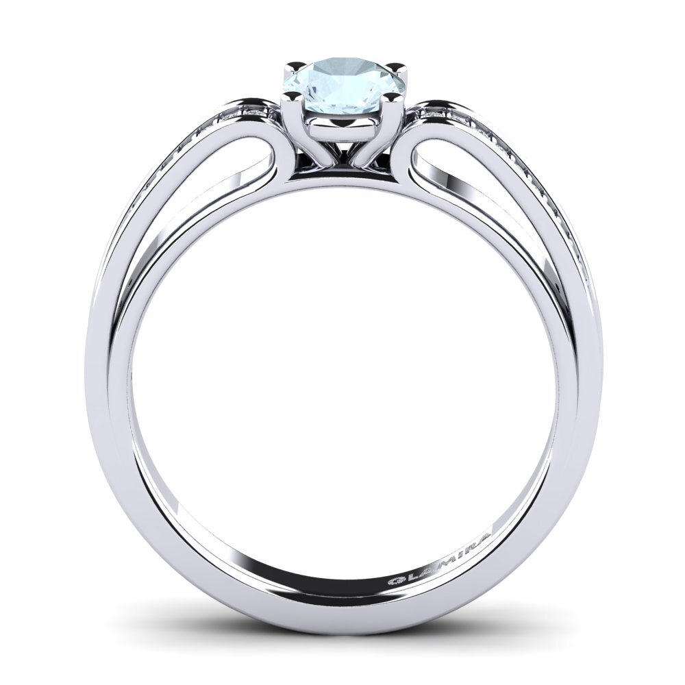Aquamarine Engagement Ring Torrone