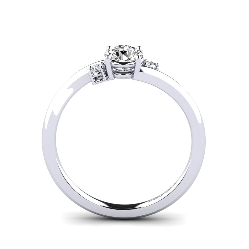 Moissanite Engagement Ring Tranquill