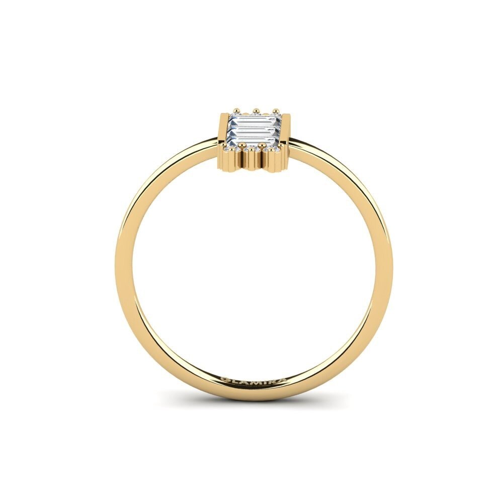 Circonita Anillo de compromiso Abbeville