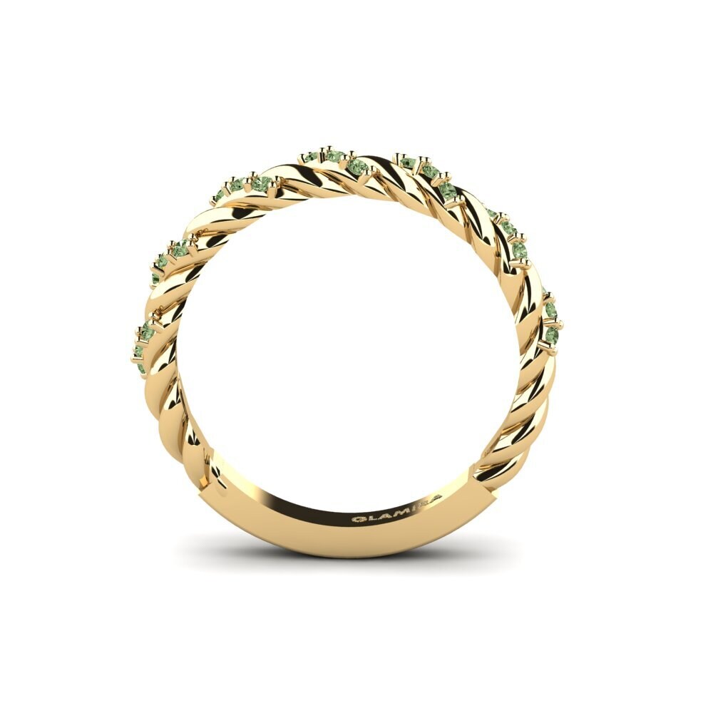 Grüner Diamant Ring Agripas