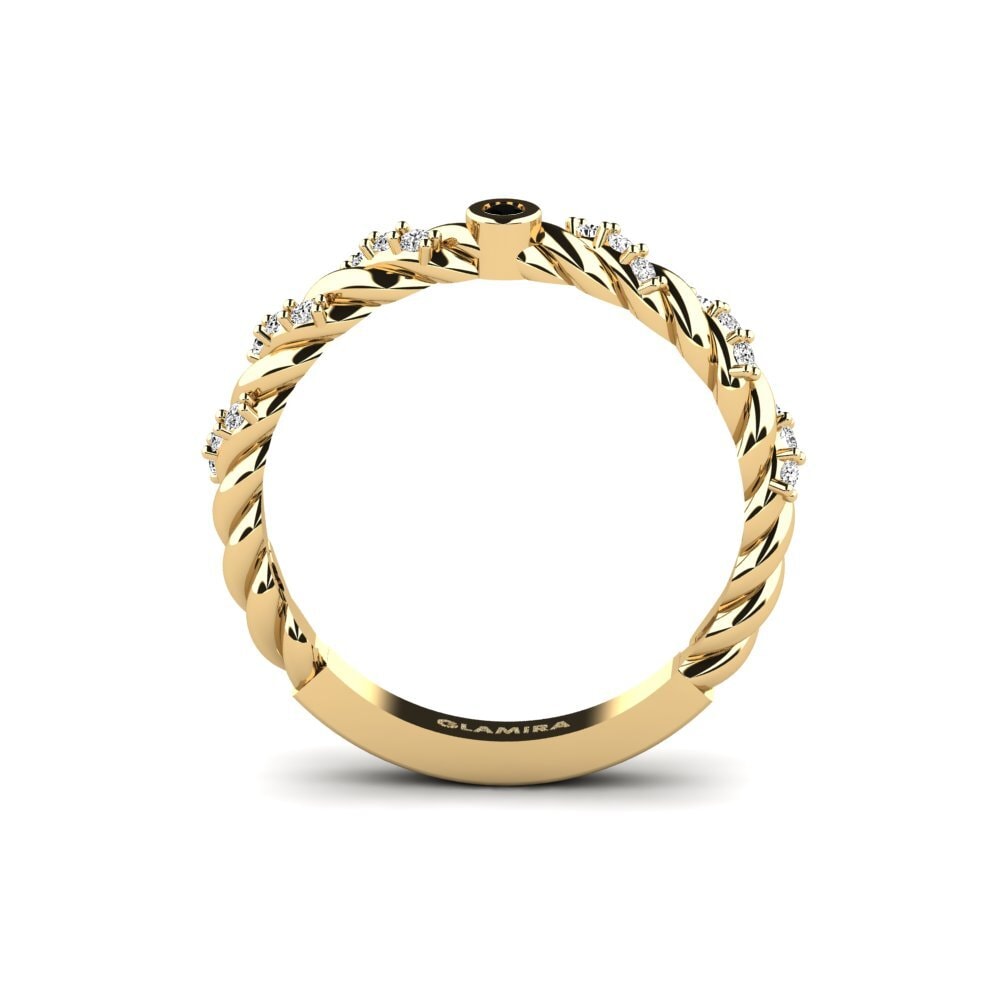 Schwarzer Onyx Ring Battikh