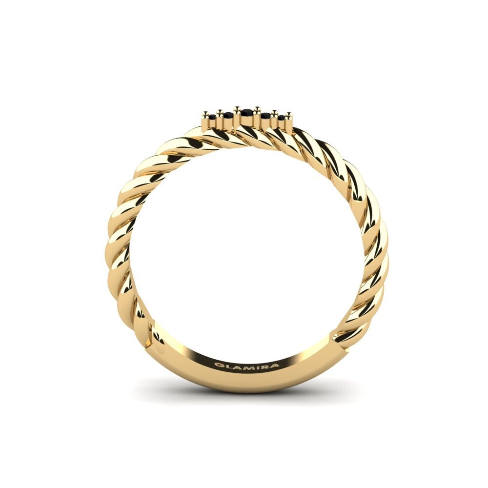 Schwarzer Onyx Ring Jabsha