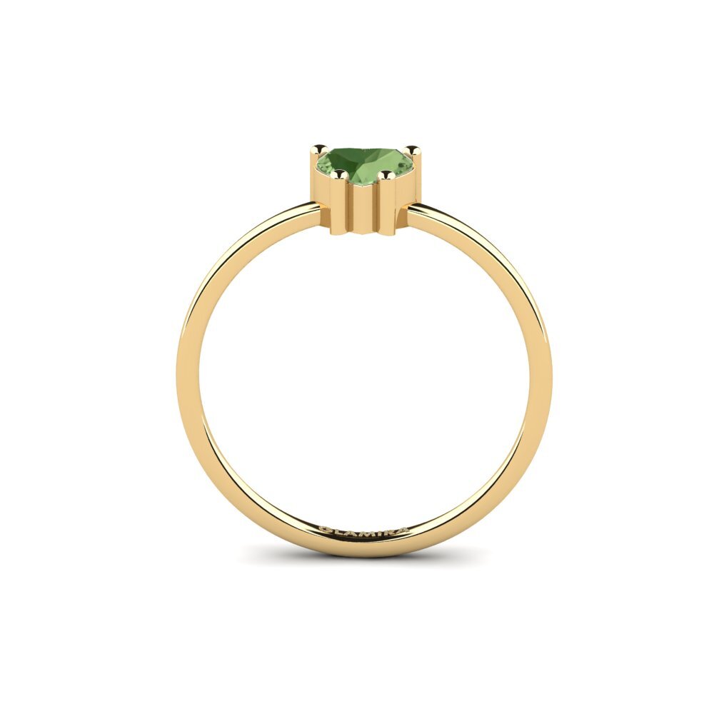 Green Sapphire Ring Liorae
