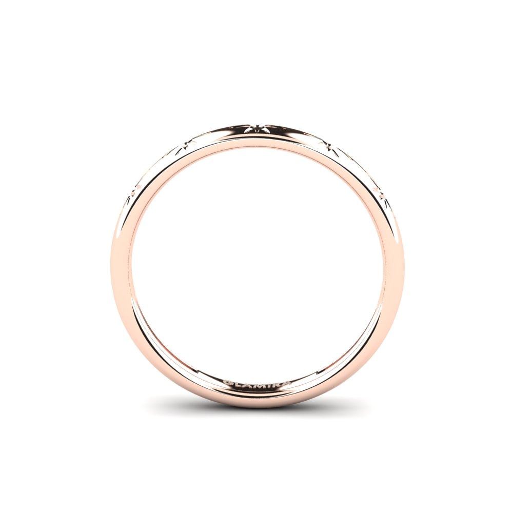 9k Oro Rosa Anillo Orlyraly