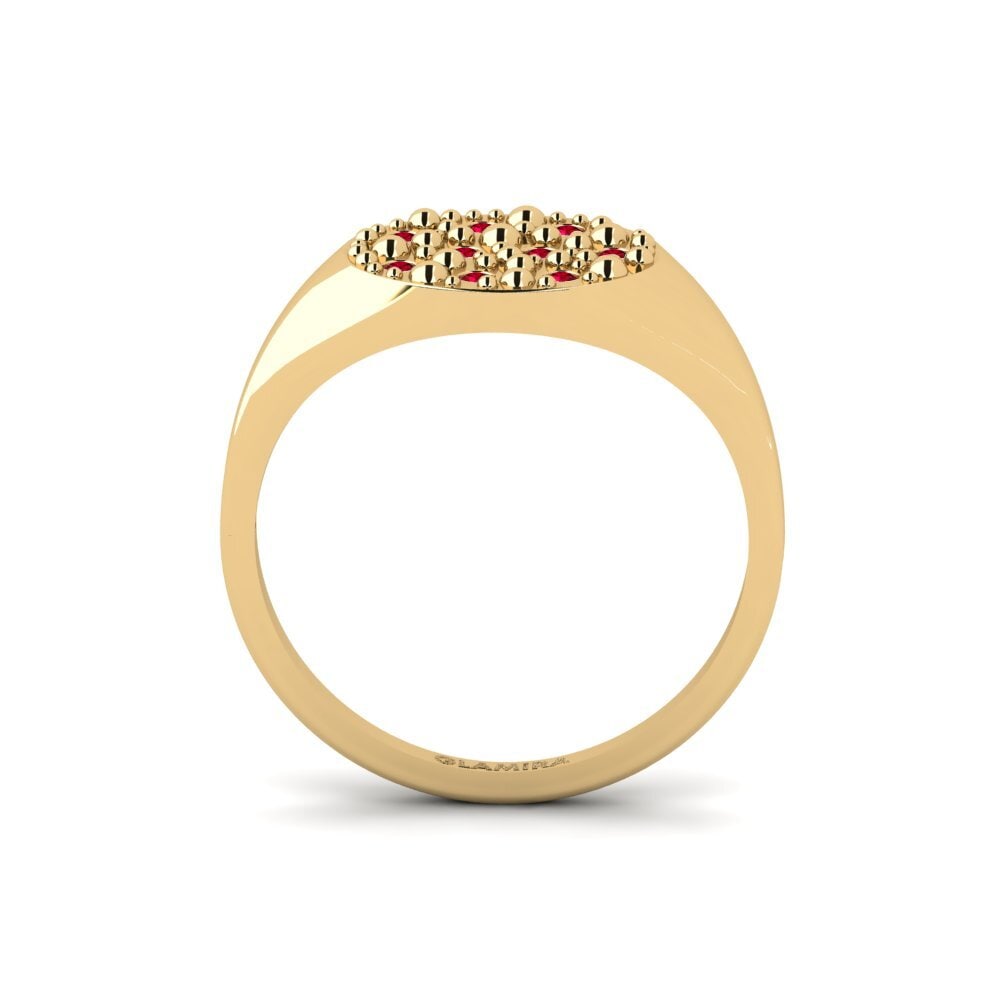 Circonita Roja Anillo Puyan