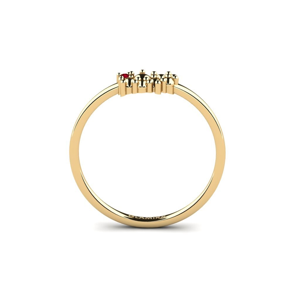 Circonita Roja Anillo Renaise