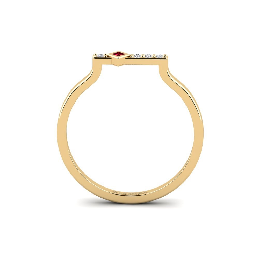 Circonita Roja Anillo Suzinak