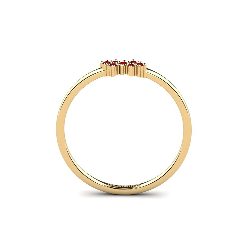 Circonita Roja Anillo Virella