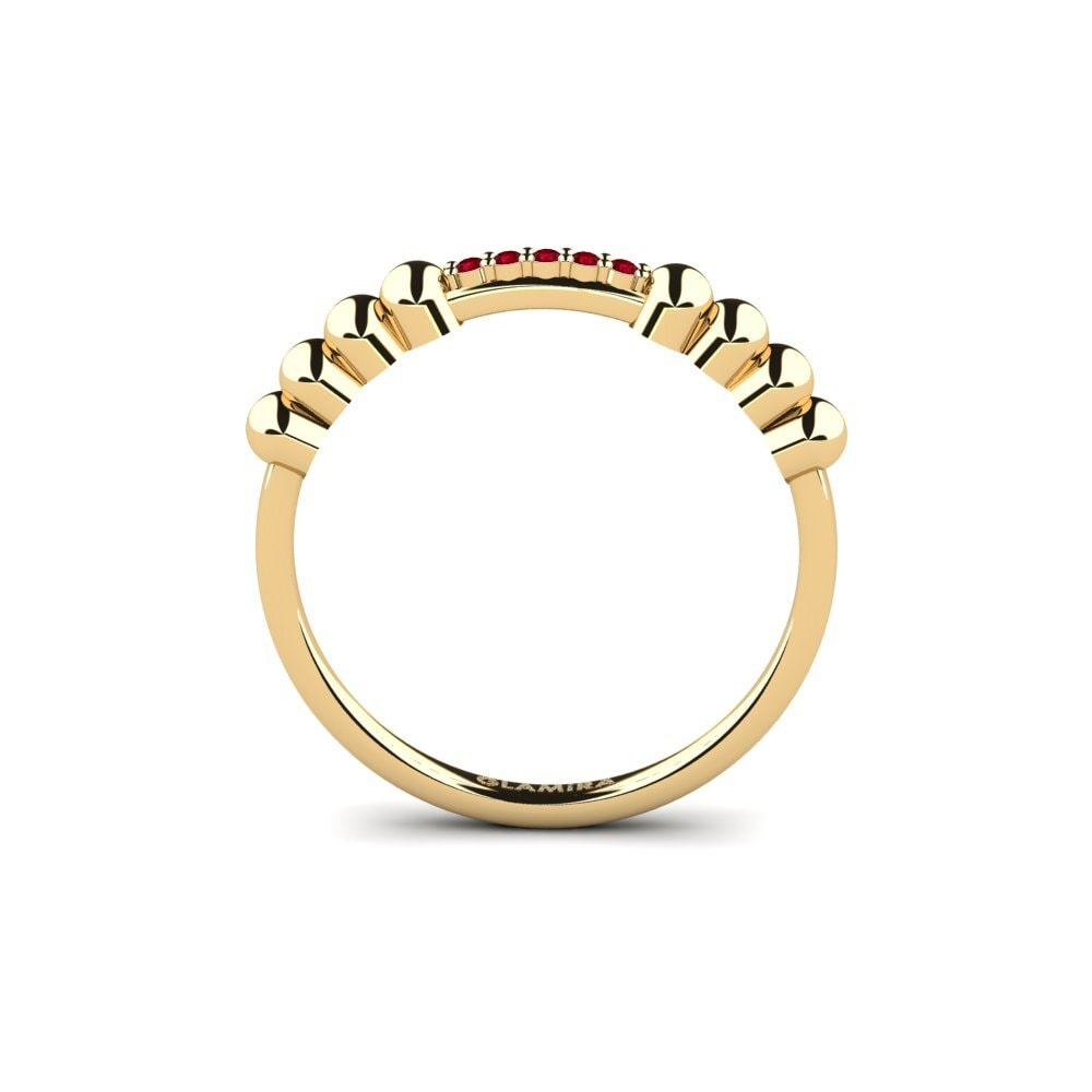 Circonita Roja Anillo Mystralis