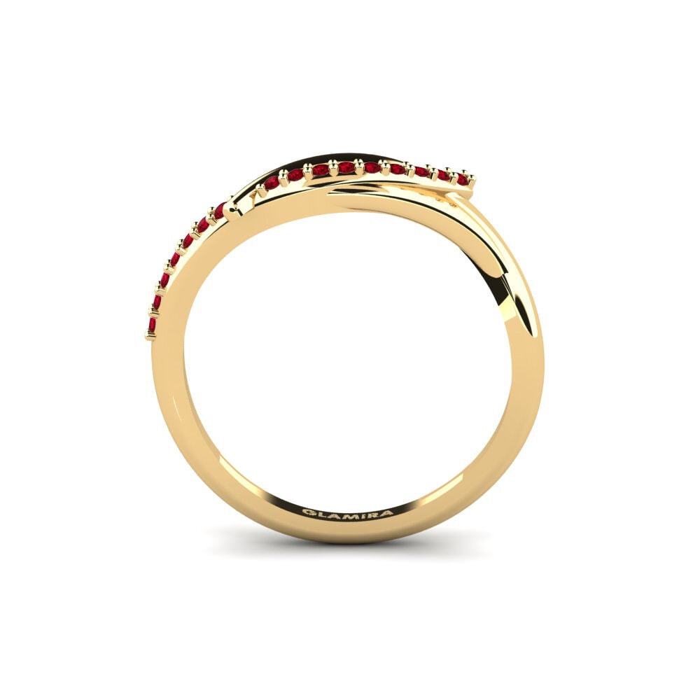 Circonita Roja Anillo Shilton