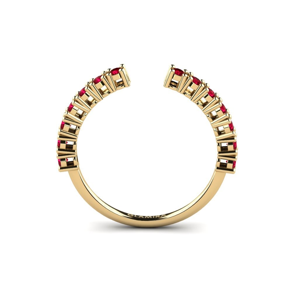 Red Zirconia Ring Aktobe