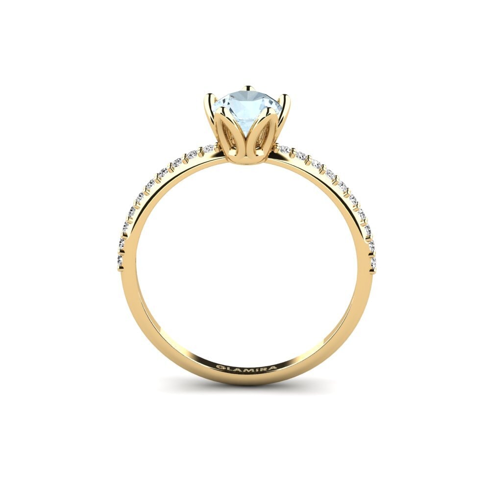 Aquamarine Engagement Ring Altovalsol