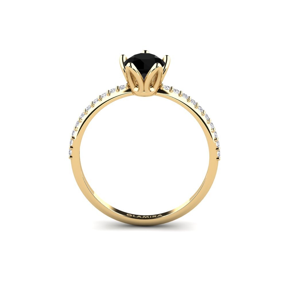 Black Diamond Engagement Ring Altovalsol