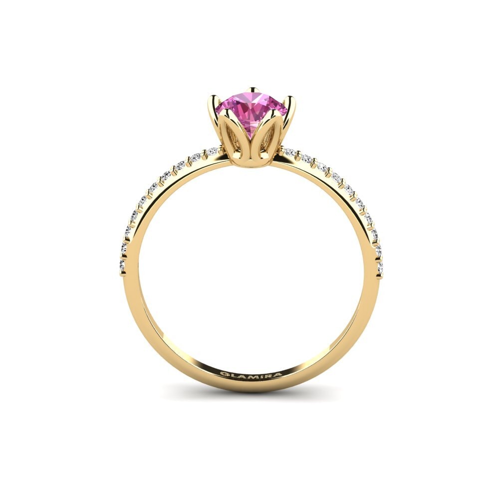 Topacio Rosa Anillo de compromiso Altovalsol
