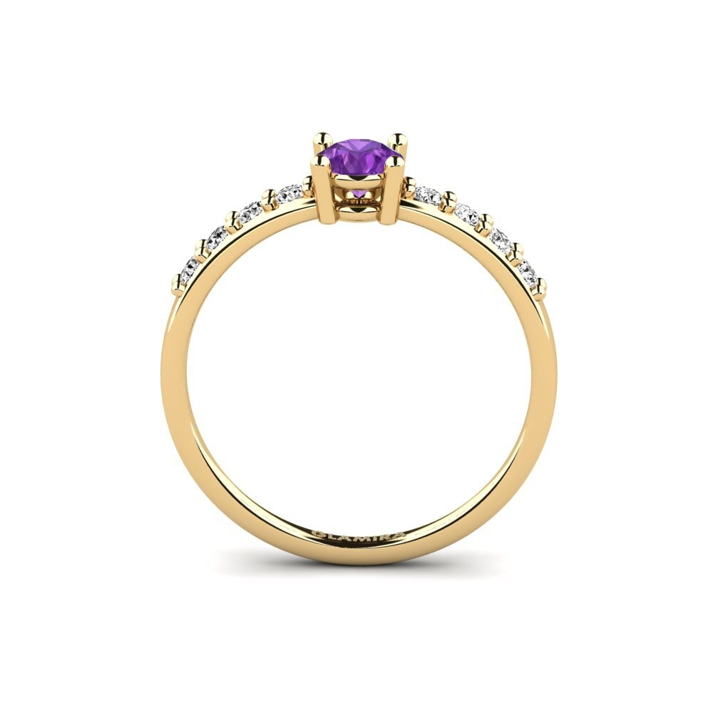 Amethyst Engagement Ring Bellechasse