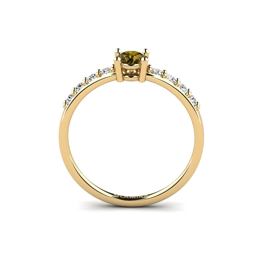 Circón Marrón Anillo de compromiso Bellechasse
