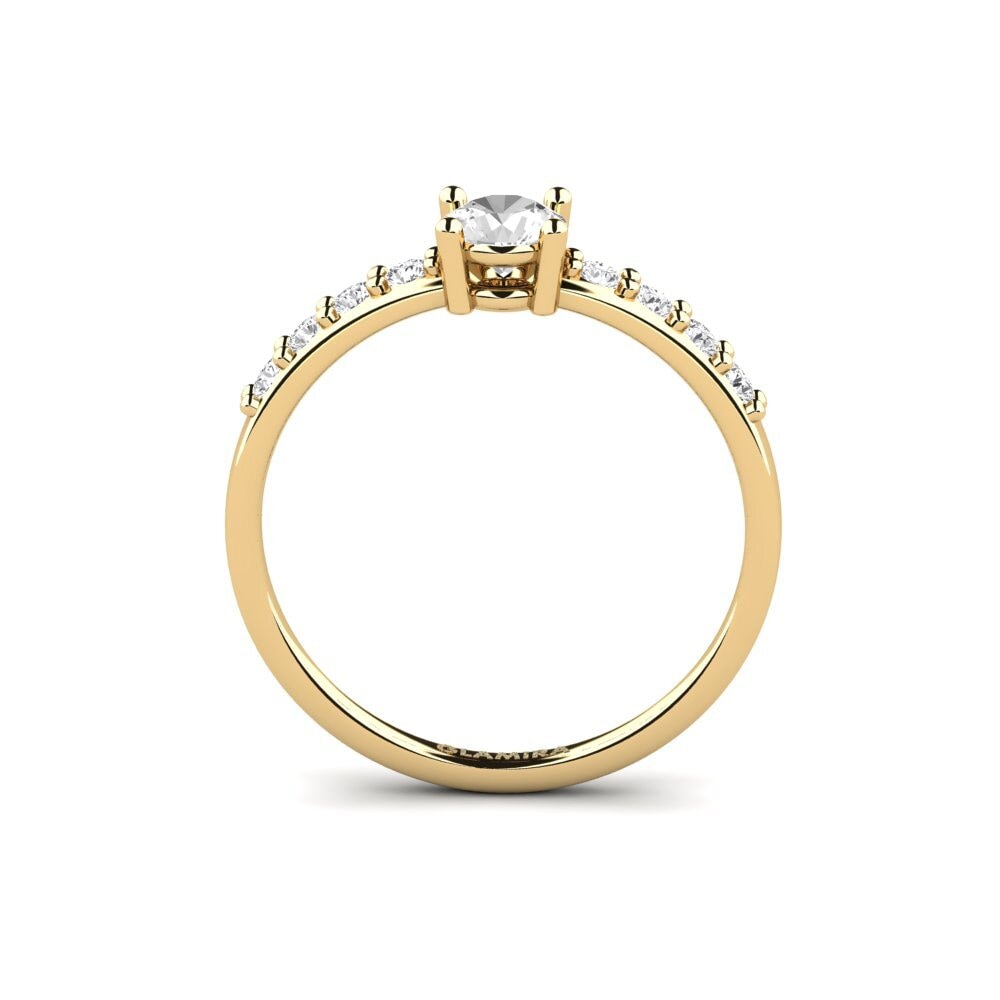 Zafiro blanco Anillo de compromiso Bellechasse