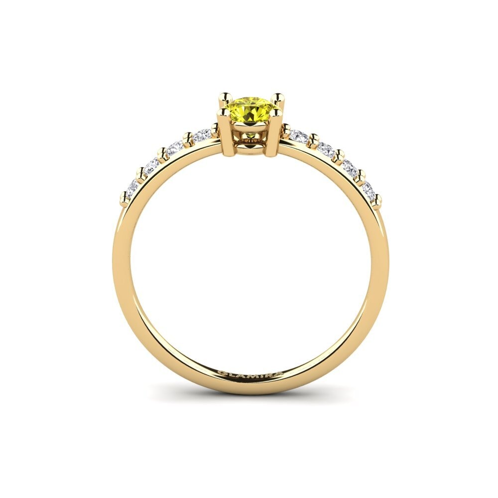 Yellow Diamond Engagement Ring Bellechasse