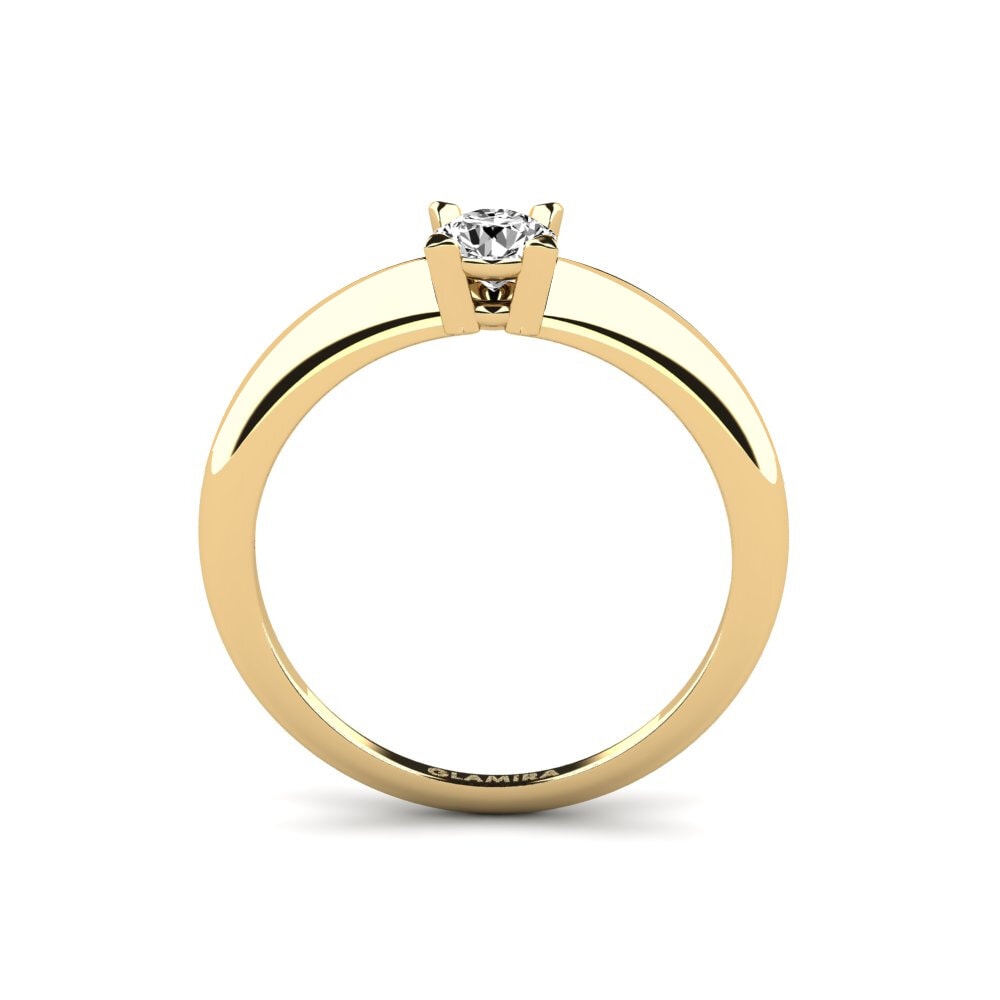 Moissanita Anillo de compromiso Cambo