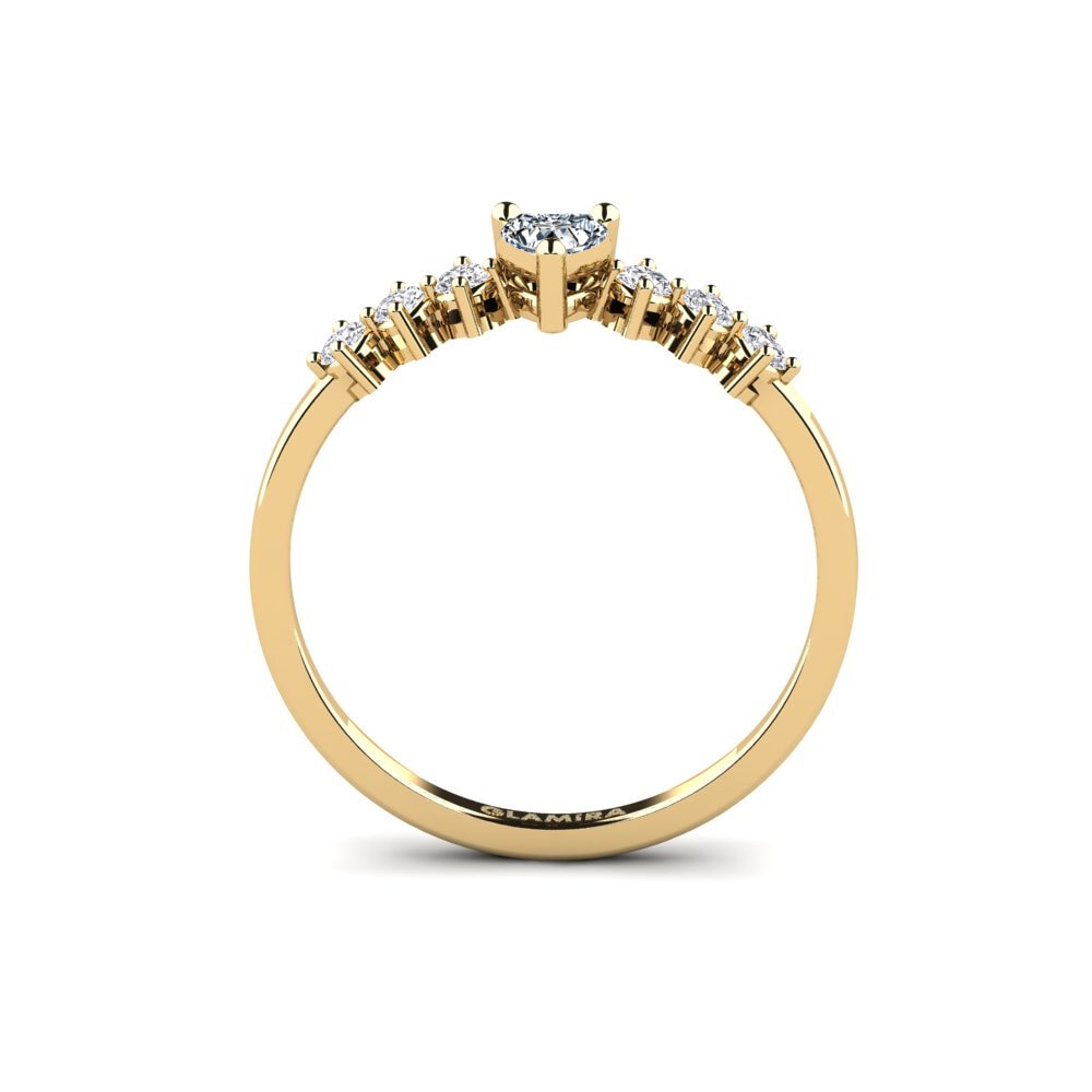 Circonita Anillo de compromiso Circinus