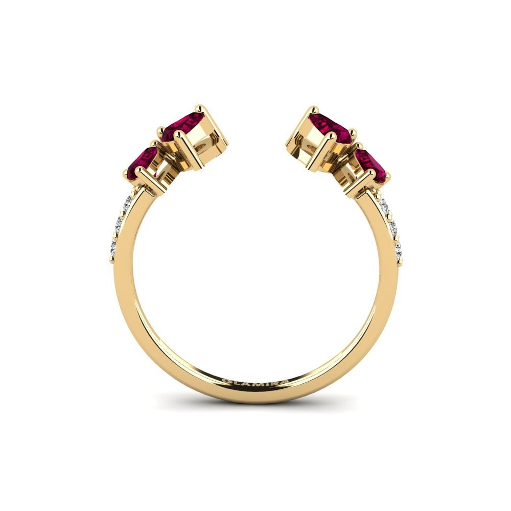 Rhodolit-Granat Ring Cochamo