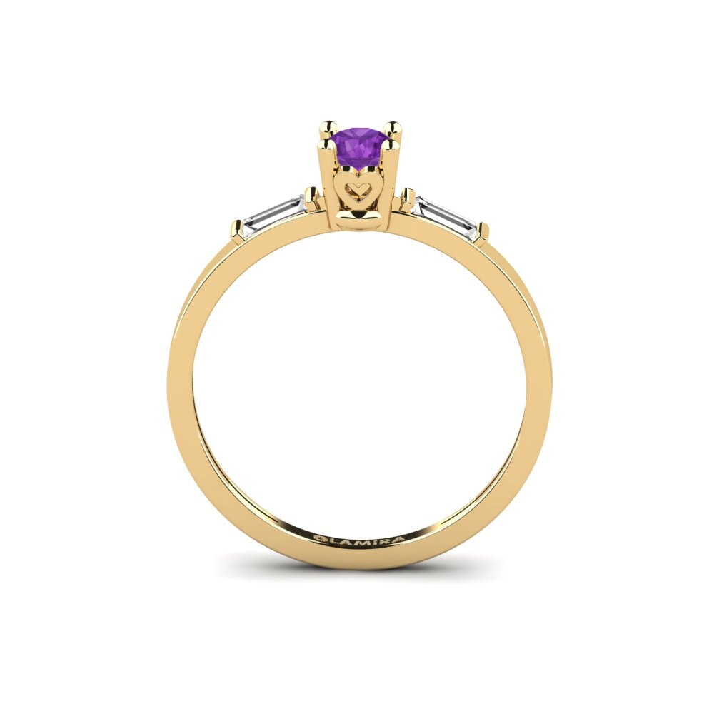 Amethyst Engagement Ring Coyhaique