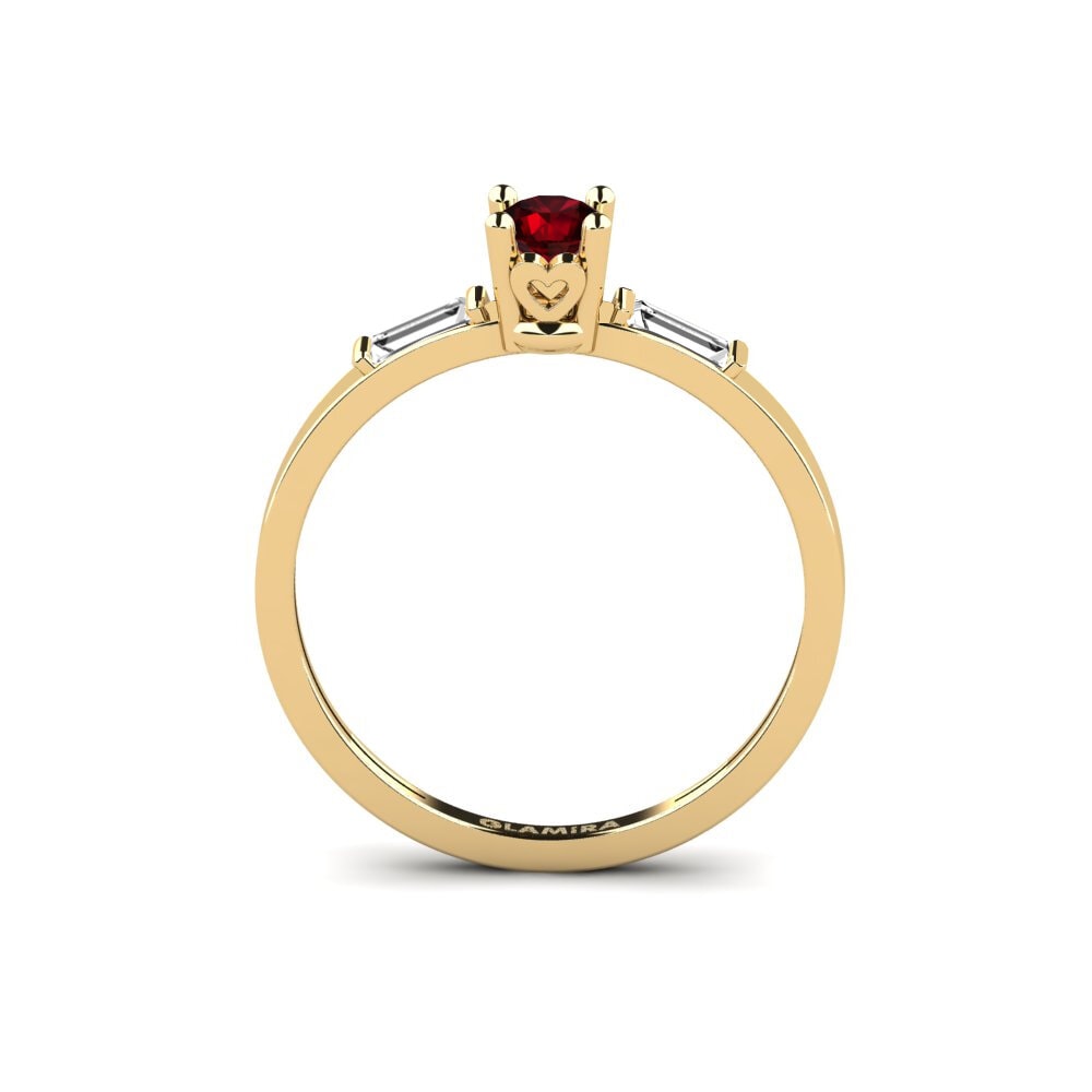 Garnet Engagement Ring Coyhaique