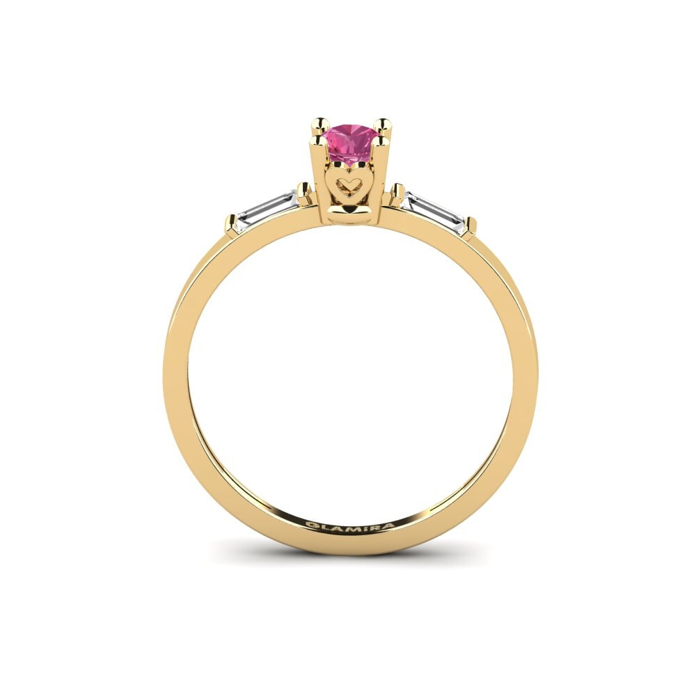 Pink Tourmaline Engagement Ring Coyhaique