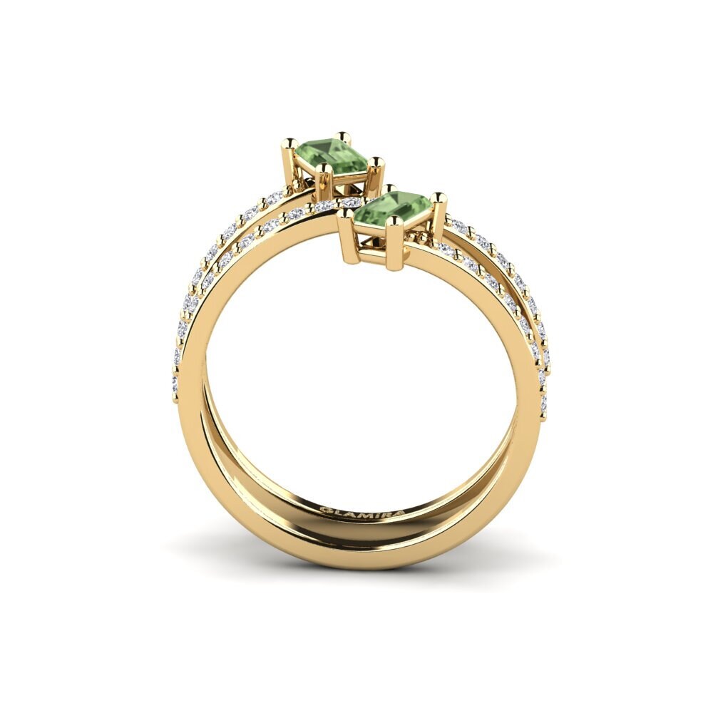 Green Sapphire Ring Diorena