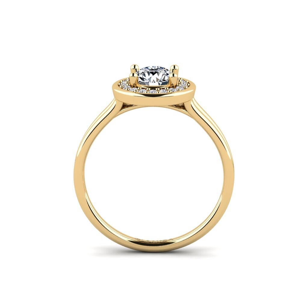 Circonita Anillo de compromiso Fleurus