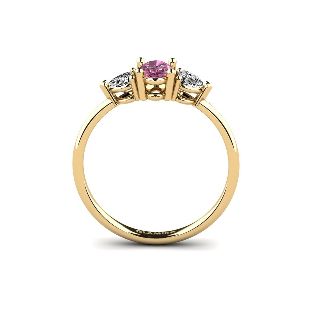 Pink Topaz Ring Karatobe