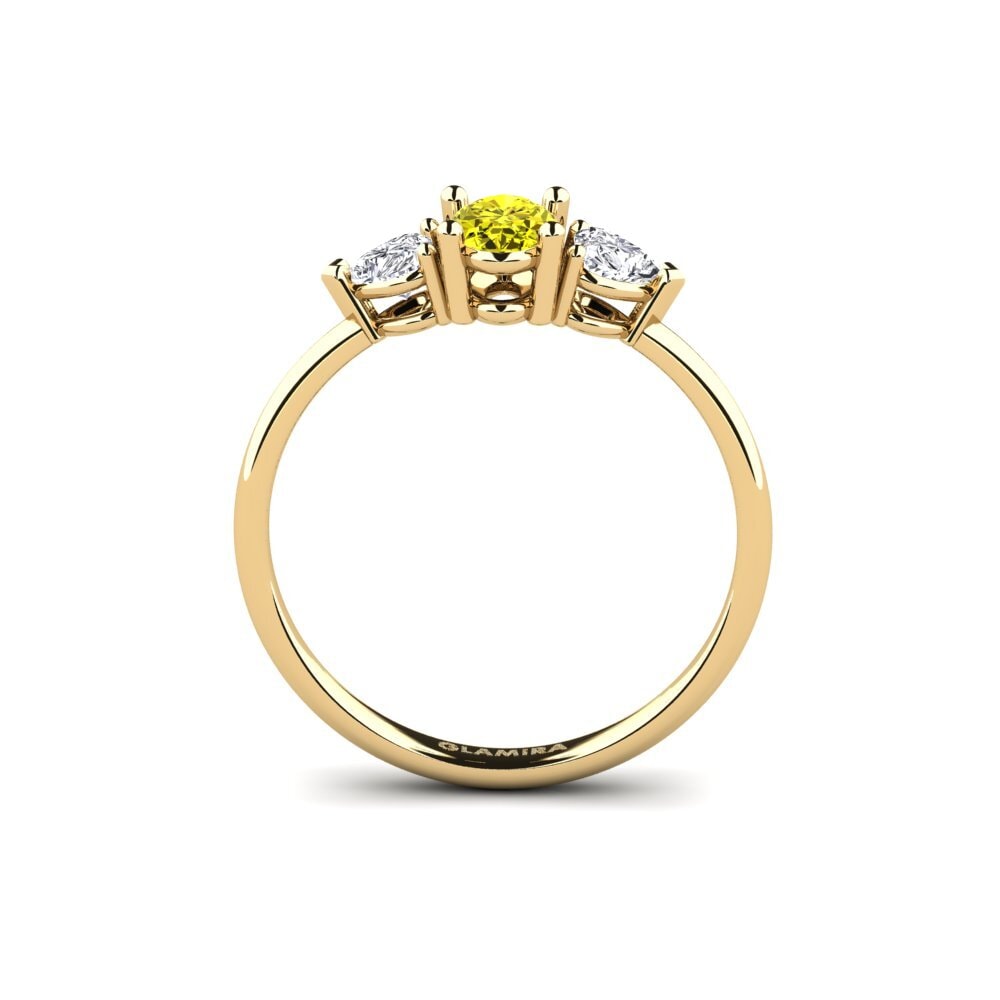 Yellow Diamond Ring Karatobe