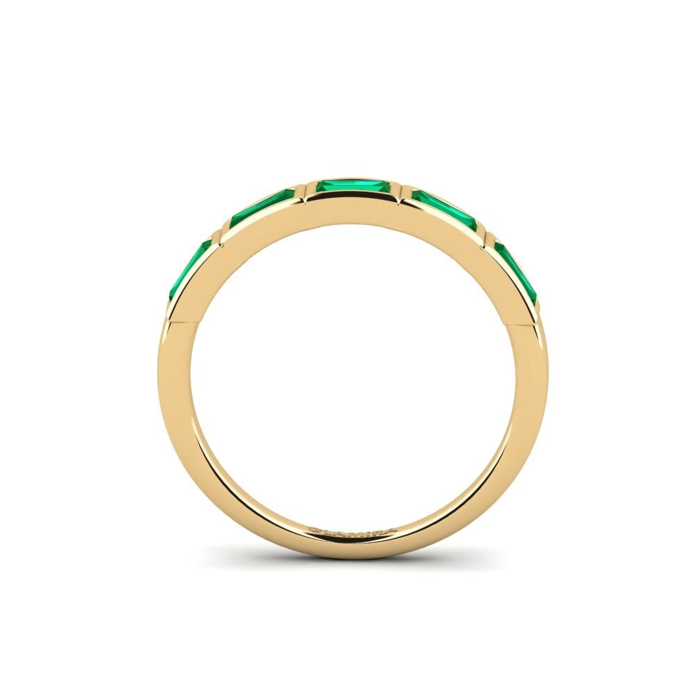 Zircônia Verde Anel Lrelune