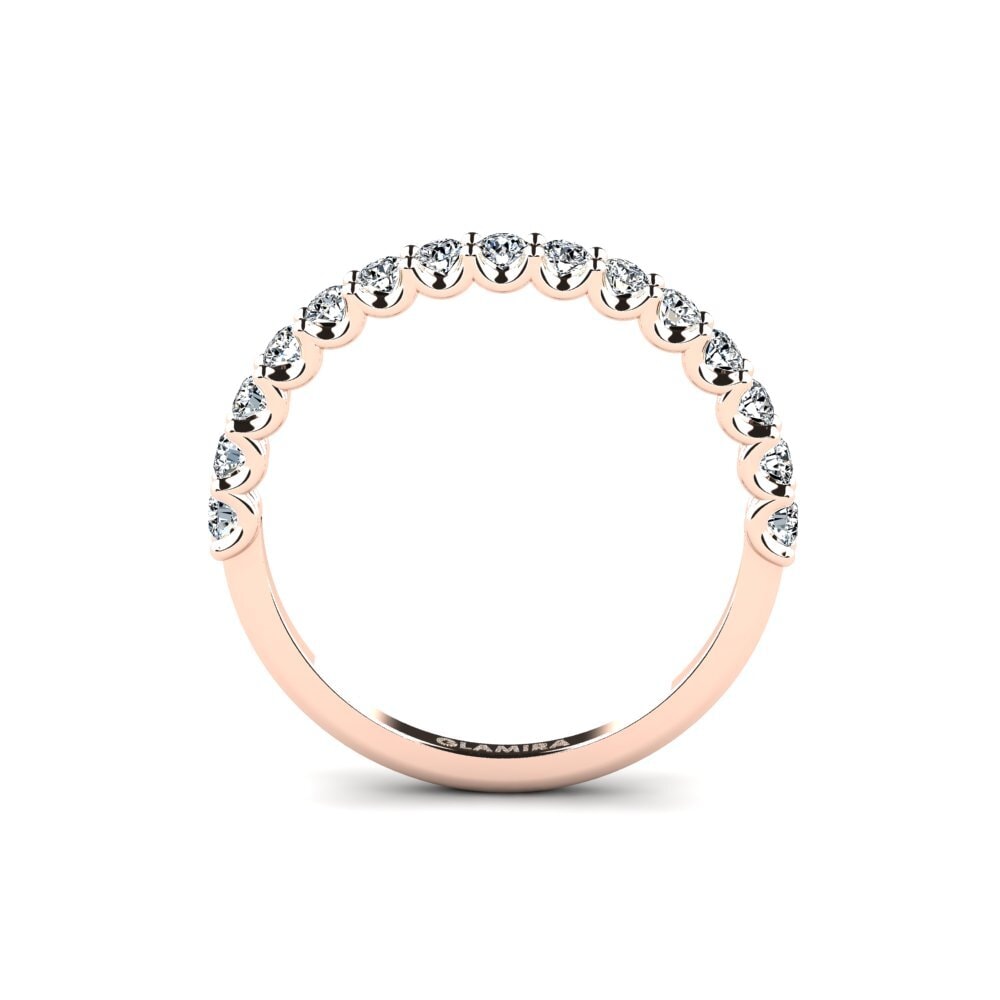 14K Rood Goud Zirkoon Ringen Margilan