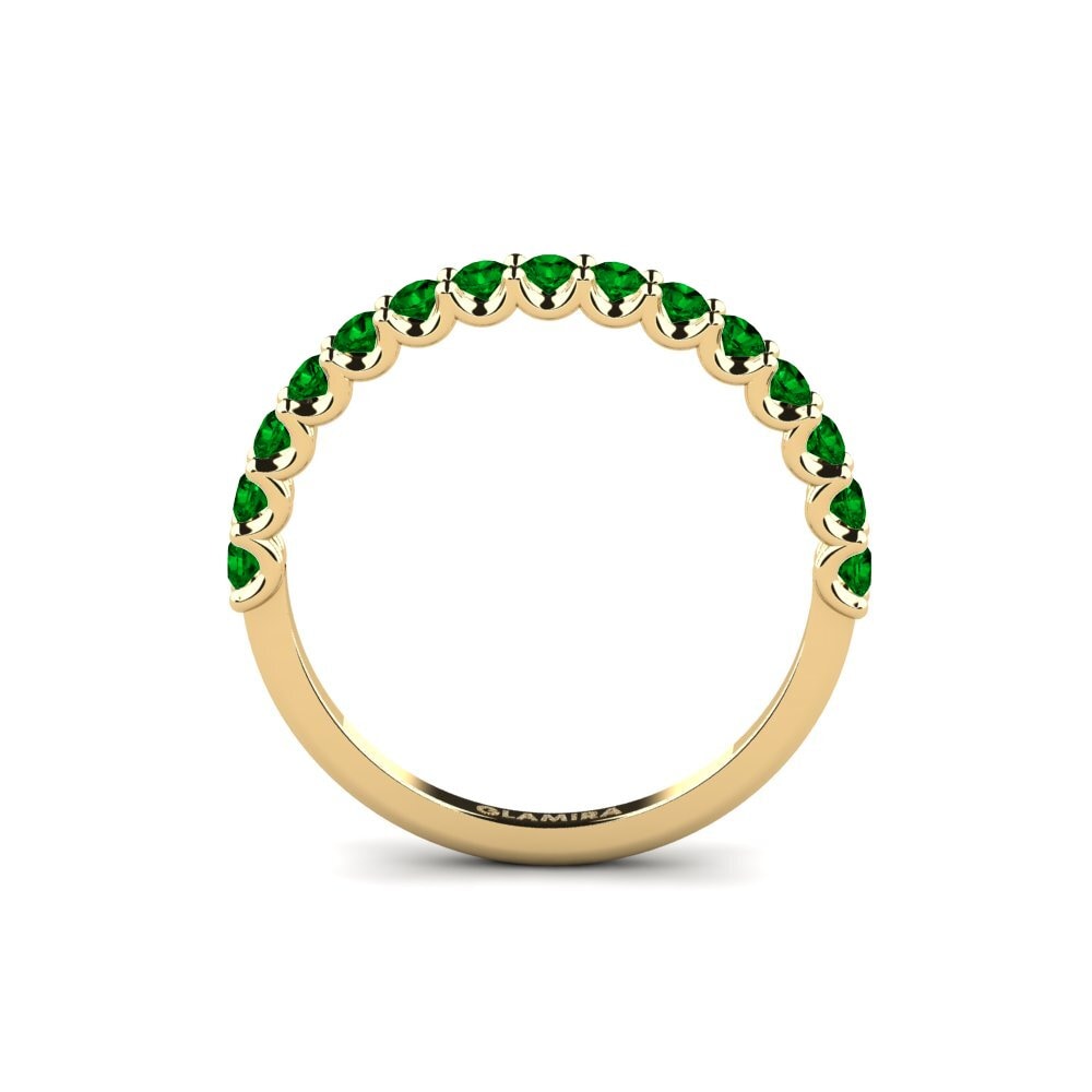 Zircônia Verde Anel Margilan