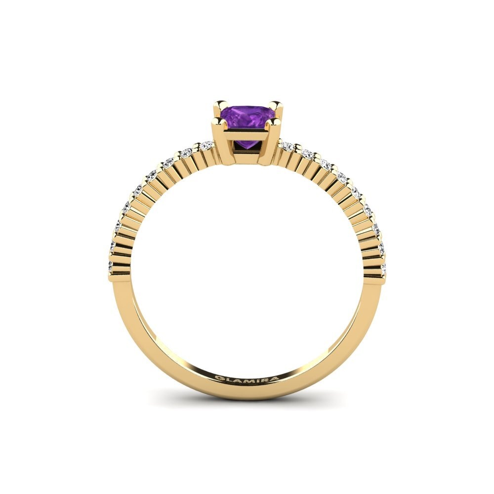 Amethyst Engagement Ring Millahue