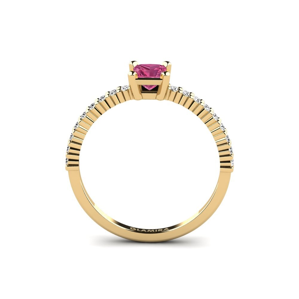 Pink Tourmaline Engagement Ring Millahue