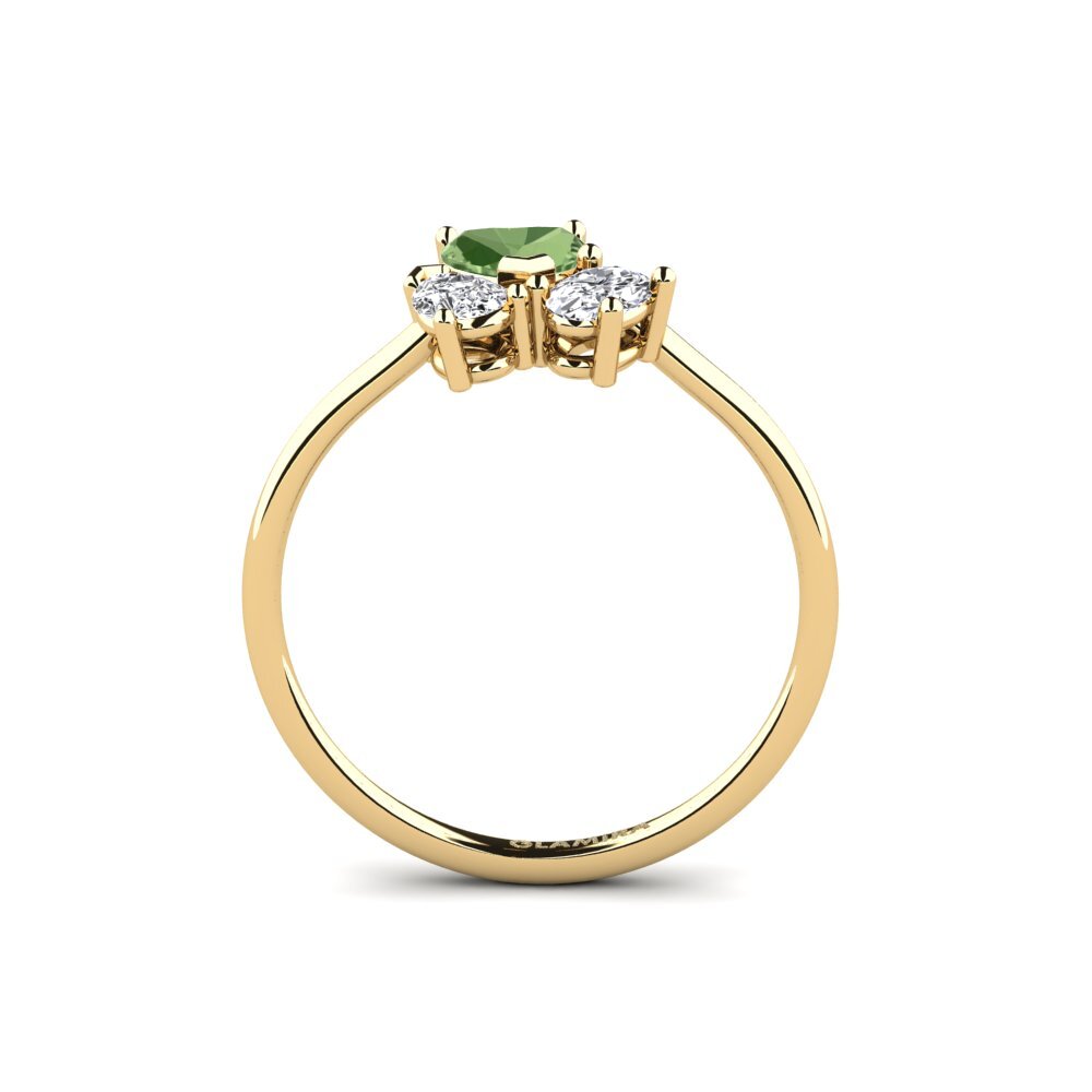 Green Sapphire Ring Naeviver