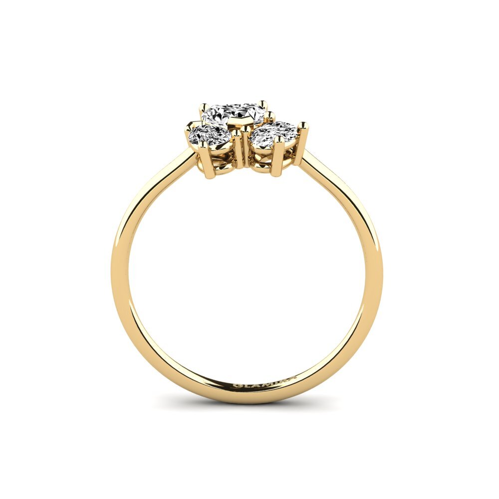 Moissanite Anel Naeviver