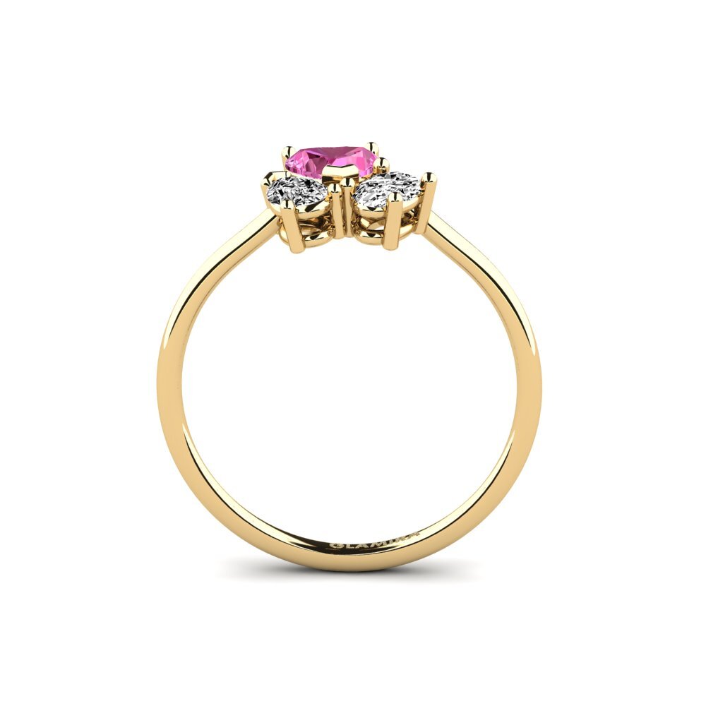 Topacio Rosa Anillo Naeviver