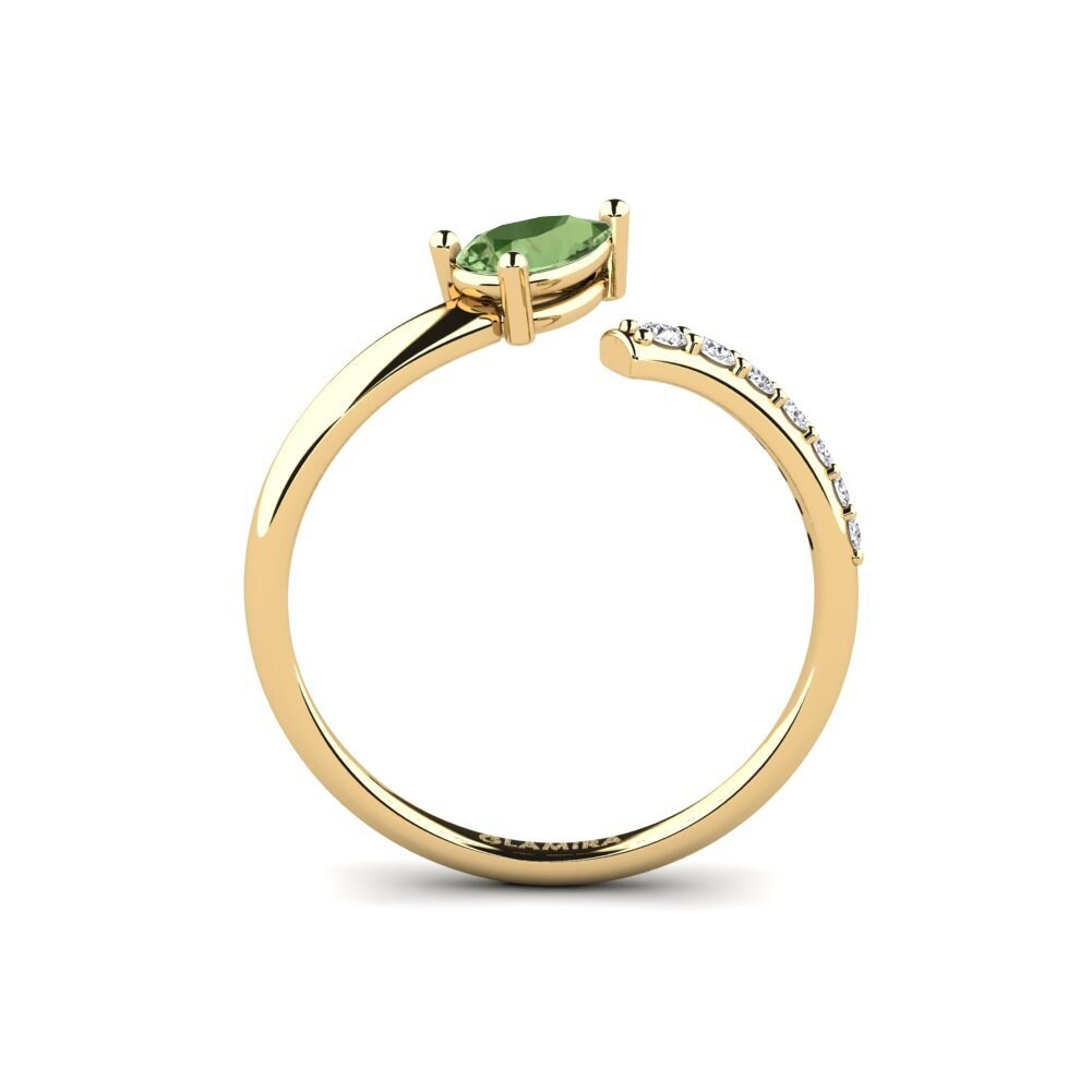 Green Sapphire Ring Nookat