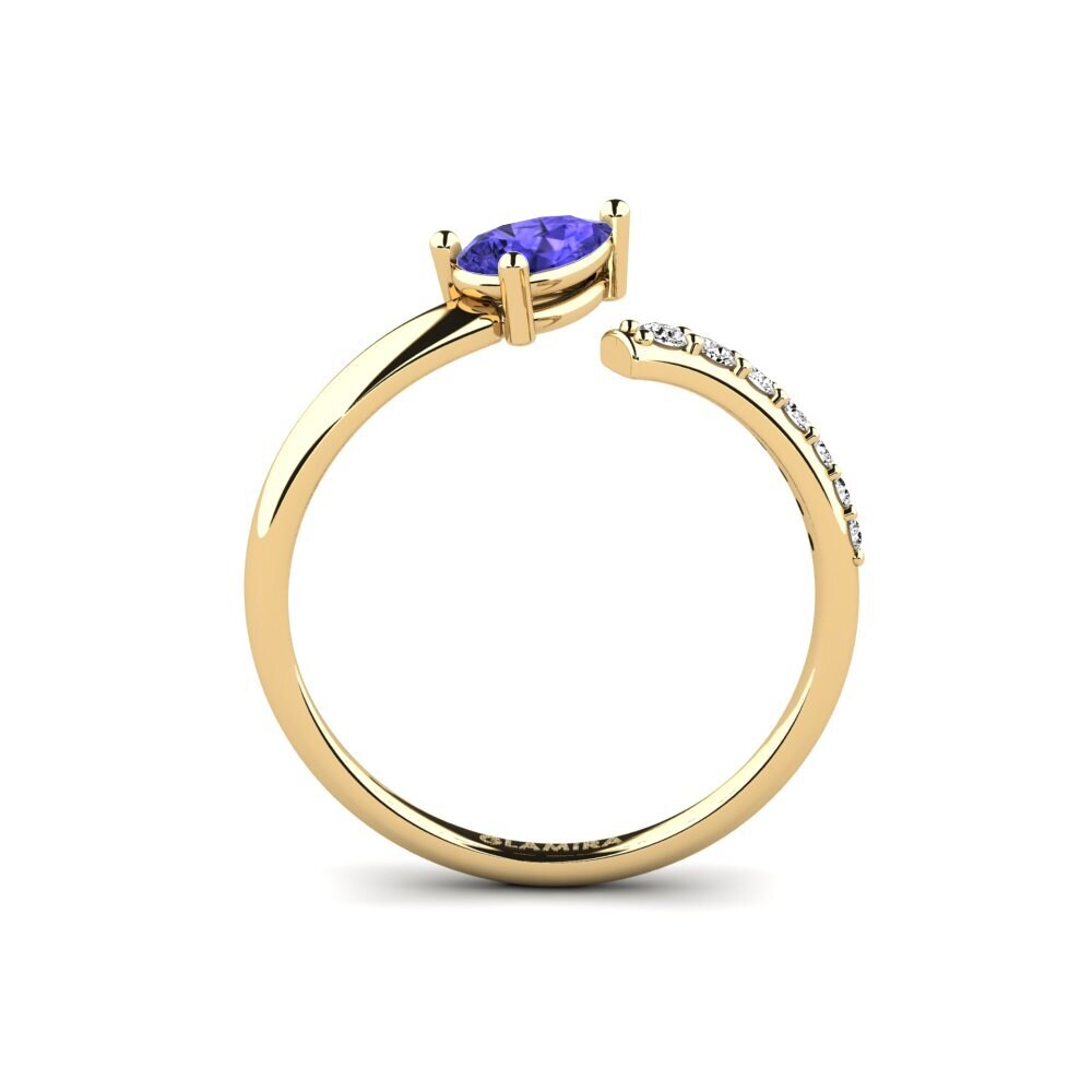Đá Tanzanite Nhẫn Nookat