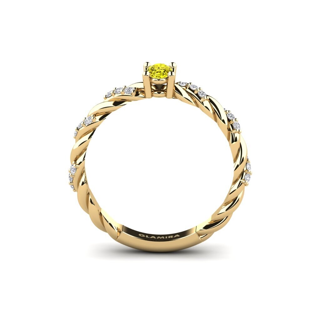 Yellow Diamond Ring Nukus