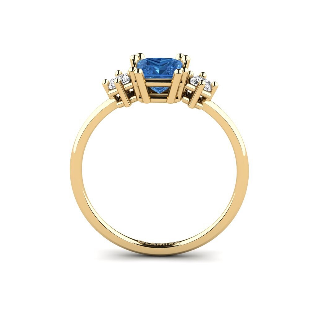 Dark Blue Zirconia Ring Obrenovac