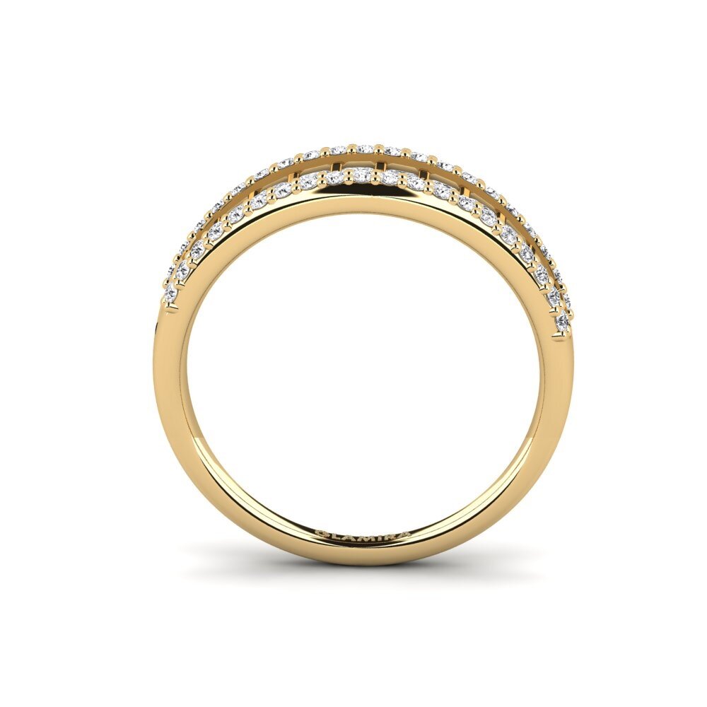 Weißer Saphir Ring Oliverae