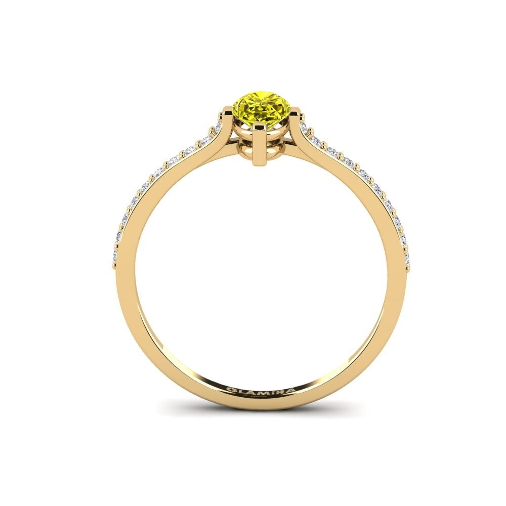 Yellow Diamond Ring Orongo