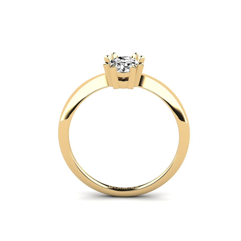 Moissanita Anillo Rivol